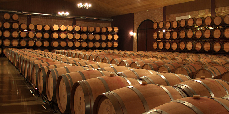 Wines with barrel ageing